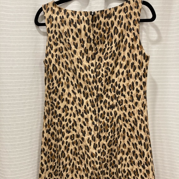 Leopard Sleeveless Dress - Size 8 - Picture 5 of 8
